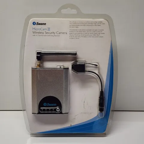 Swann MicroCam III Wireless Security Camera System Model SW-P-MC3 New