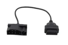 MOTOKU Replacement for Ford 7 pin OBD1 to OBD2 Adapter Code Reader Scanner Check