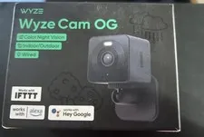 Wyze Cam OG Wired Indoor/Outdoor Camera works with Alexa Hey Google IFTTT