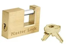 Master Lock 605DAT Shackle 15/16" Length x 7/16" Inner Width, 2" Coupler Lock