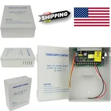 Power Supply for Door Entry System with Overload Protection and Remote Control