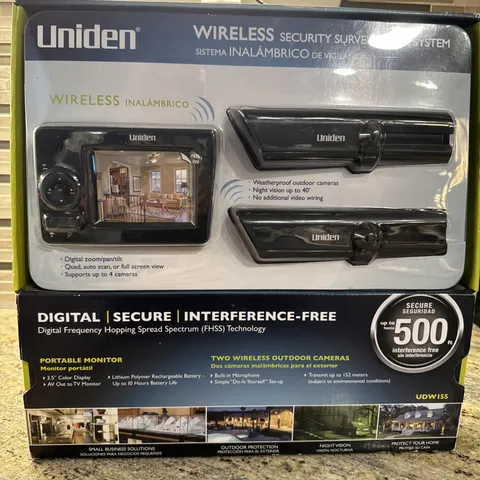 Uniden Wireless Security Surveillance System  UDW155