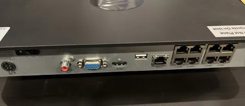 Swann 8-Channel HD IP Network NVR Recorder, HDMI VGA USB Ethernet, Black