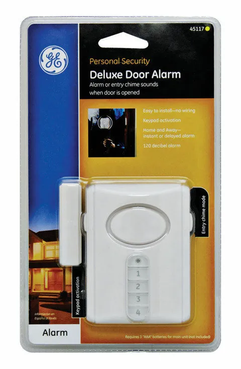 GE 45117 Personal Security Deluxe Door Alarm NEW IN BOX GR8 BUY FOR HOLIDAY SHOP