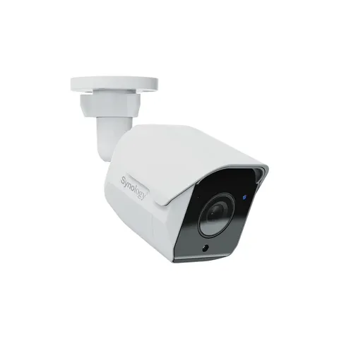 Synology BC500-5MP AI Bullet IP Camera, Night Vision, IP67 White