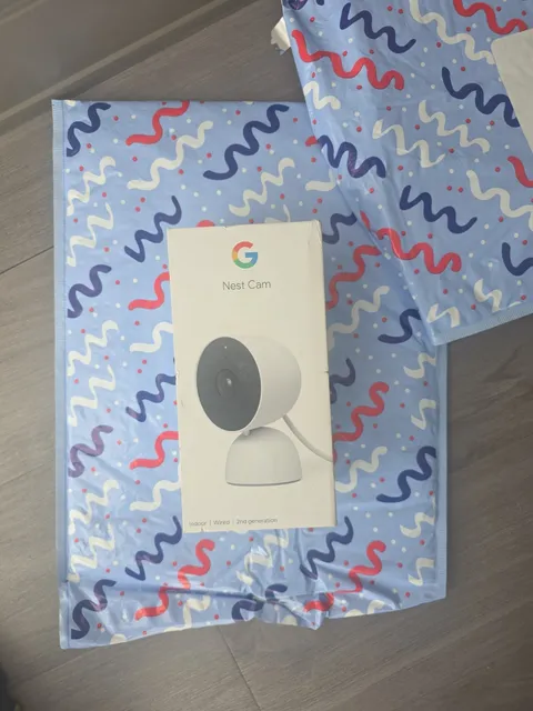 Google indoor Nest Security Cam 1080p (Wired) - 2nd Generation - Snow
