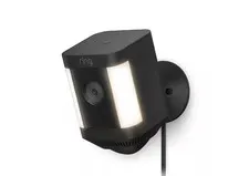 Ring Spotlight Cam Plus, Plug-In - Black