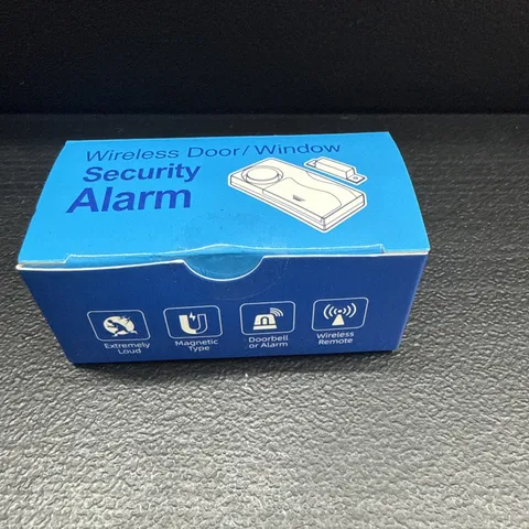 Wireless Remote Control Magnetic Sensor Door Window Home Security Alarm White
