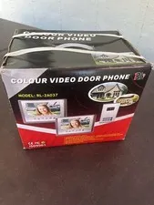 VINTAGE-NEW in BOX”COLOUR VIDEO DOOR PHONE” 2-SCREENS〰️MODEL:RL - CMOS 👀LQQK👀