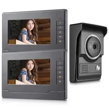 Two Way Video Intercom 7 Inch LCD Door Monitor