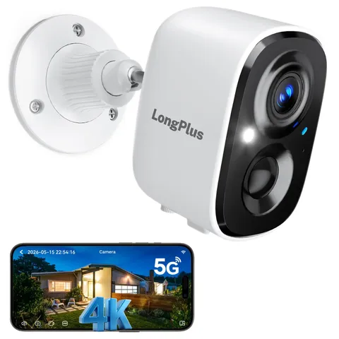 2026 Updated 8MP Security Cameras Wireless Outdoor, Battery Cameras for Home ...