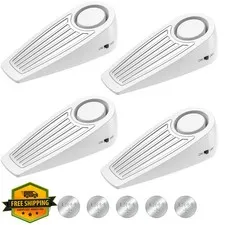 ANKOSHUN Door Stoppers Alarm Security, 120dB Security Alarm, Hotel Door Alarm...