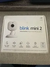 Blink Mini 2 HD 1080p Smart Security Camera Indoor/Outdoor Plug-In