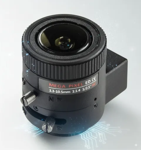 3-10.5mm F1.4 CS Varifocal Lens 3MP IR Corrected DC Auto Iris CCTV Security