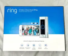 Ring Video Doorbell Pro - Hardwired Video Doorbell - Opened, Never Used