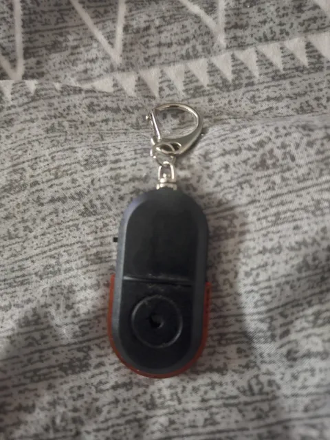 Key Anti-Lost Wireless Alarm Finder Locator Keyring Black/Orange