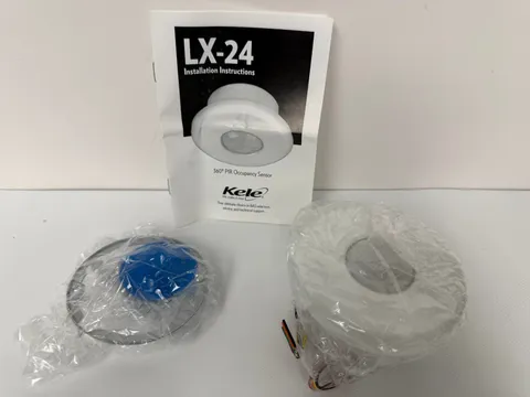 KELE LX-24 PIR CEILING MOUNT SENSOR 24 VAC NEW OPEN BOX