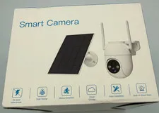 Smart Camera Outdoor Wireless Solar Powered Security Camera Model C360 White