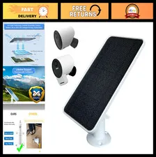 Solar Panel for Outdoor Security Camera, Compatible with SimpliSafe Series 2 - 1