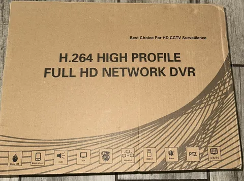 New In Box h .264 High Profile Full HD Network DVR