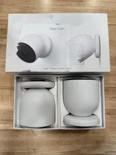 Google Nest Indoor/Outdoor Wireless Smart Security Camera (Battery) 2-Pack