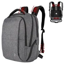 Swissdigital Design Fit 17.3 Inch Laptop Backpack, Large Bussines Travel Back...