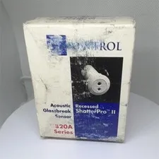 Sentrol ShatterPro II 5820A Wired Recessed Indoor Glass Break Detector White