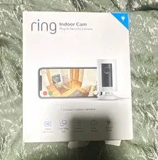 Ring Indoor Cam 1080p Wi-Fi Indoor Plug-In Camera - White