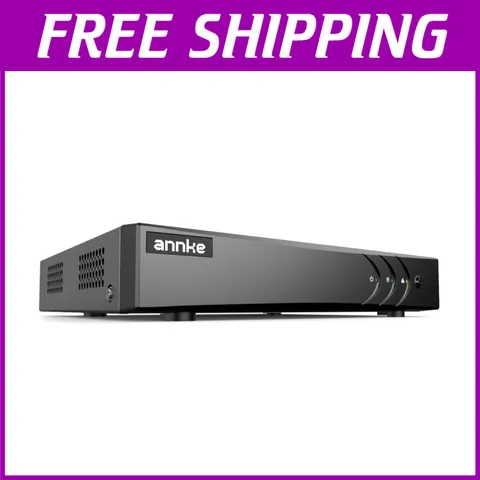 HD 8CH Hybrid DVR with Remote Access, AI Detection