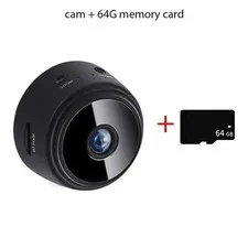 Mini WiFi Camera Wireless Security Cam with Audio / Smart Home Baby Pet Monitor