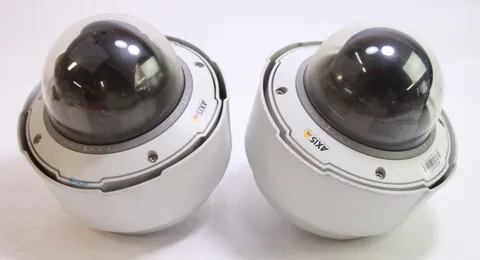 Lot of 2 AXIS Q6054-E Network Cameras For Parts READ