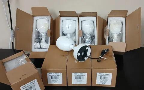 Lot of 8 4K Lorex Security Cameras - Model C883A-Z - 3 New/5 Used