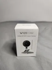 Wyze Cam V2 1080p HD WiFi Indoor Camera White With Night Vision Open Box NEW
