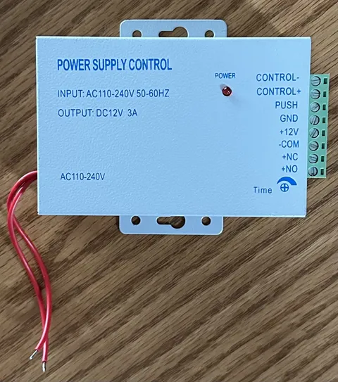 K80 Power Supply Control, AC 110-240V to DC 12V Power Supply for Door Access...
