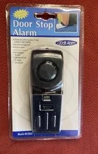 LOT OF 3 120dB Anti-theft Burglar Stop Security Wedge Shaped Door Stop Alarm