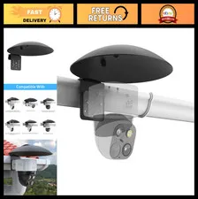 Universal Waterproof Outdoor Sun Rain Shade Cover with Gutter Mount for Security