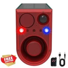 RISOON Solar Alarm Light 1 Pack