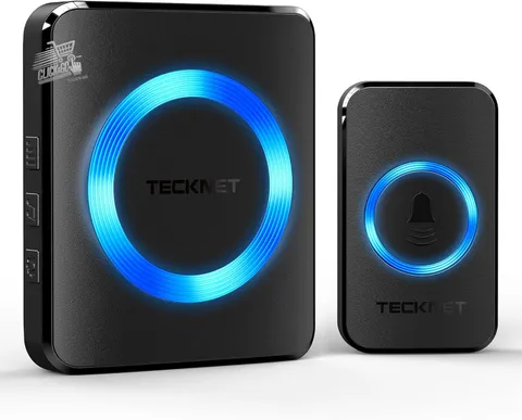 Wireless Doorbell Outdoor Waterproof 400m 60 Melodies Home Office