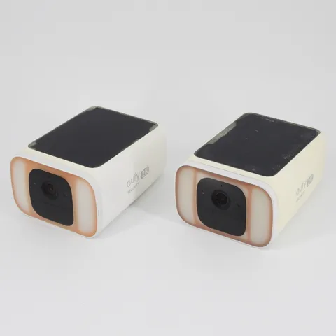Two Eufy SoloCam S230 Solar Wireless Outdoor Security Camera T8124R (Pack of 2)