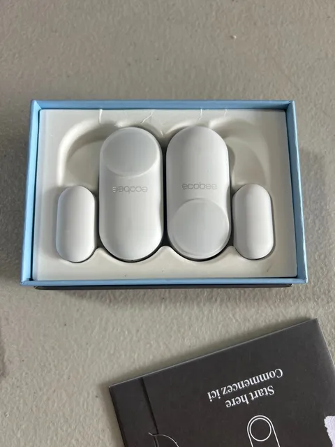 Ecobee Smart Sensor For Doors and Windows 2-Pack EB-DWSHM2PK-01 Wifi Contact Sen