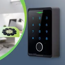 Wired WIFI Tuya Access Control System Fingerprint PIN Keypad With RFID 125KHz