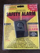 The Amazing Safety Alarm Up to 2 Hours Continuous Siren 130 db Ear Piercing NEW