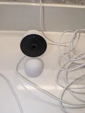 Google Nest Cam Indoor Wired GJQ9T Security Camera 1080p Tested Working