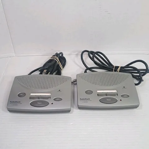 RadioShack Advance 3-Station FM Wireless Intercom System 43-3105 Lot of 2 Units