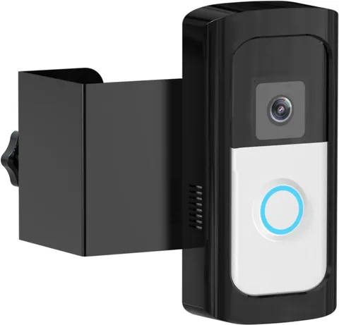 Anti-Theft Ring/Camera Video Doorbell Mount, Color: Black