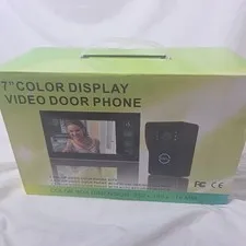 Touch Key 7 Lcd RFID Password Video Door Phone Intercom System Kit(CJQ)