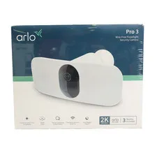 Arlo Pro 3 Floodlight Security Camera Wireless Outdoor 2K WiFi FB1001-100NAS
