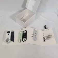SimpliSafe Pro Wired Doorbell Camera Smart Home Security 1080P Video Cam SSDB3