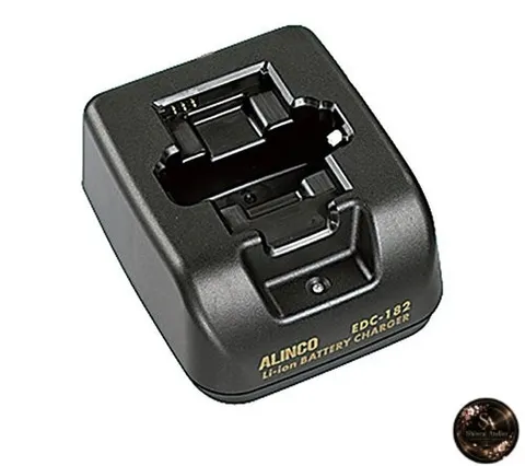 ALINCO Single Charging Stand EDC-139 required. *Only battery can be charged.