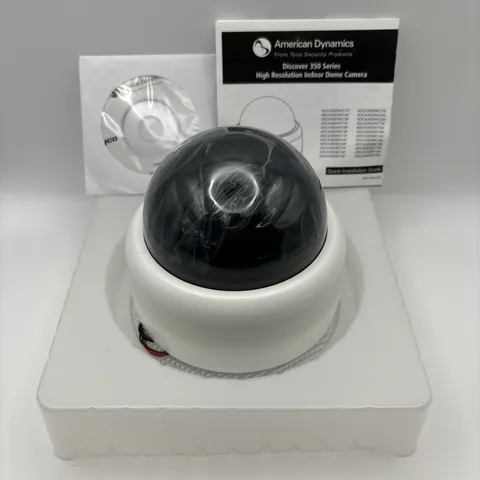 NEW IN BOX AMERICAN Discover 350 DYNAMICS SURVEILLANCE CAMERA DOME ADCA35DWIT4N